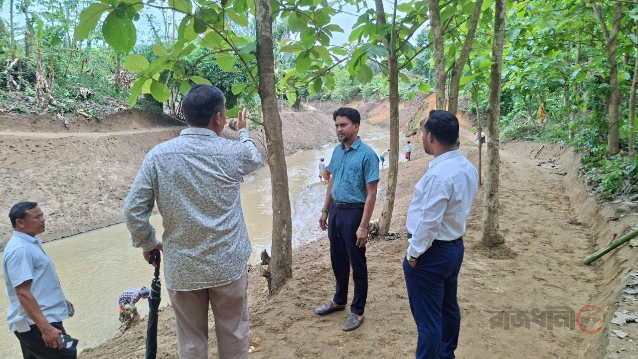 খাগড়াছড়ির গুইমারায় ১৩ কিলোমিটার খাল খনন সম্পন্ন, জলাবদ্ধতা ও সেচ সংকট নিরসনে নতুন সম্ভাবনা